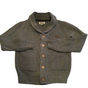 Lucky Brand Girls Cardigan Sweater Gray Size Girls 6